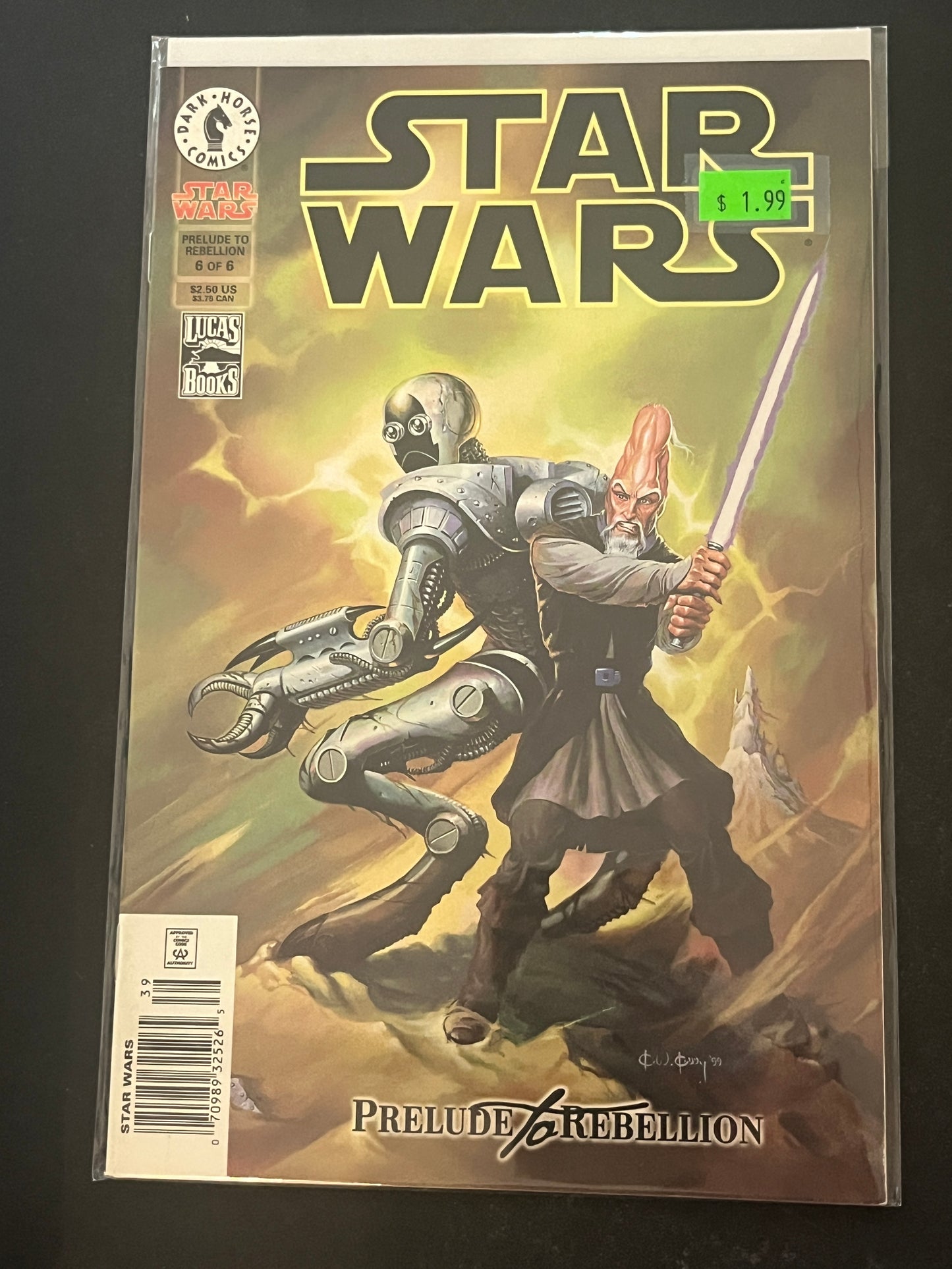 Star Wars Prelude to Rebellion 6 NM