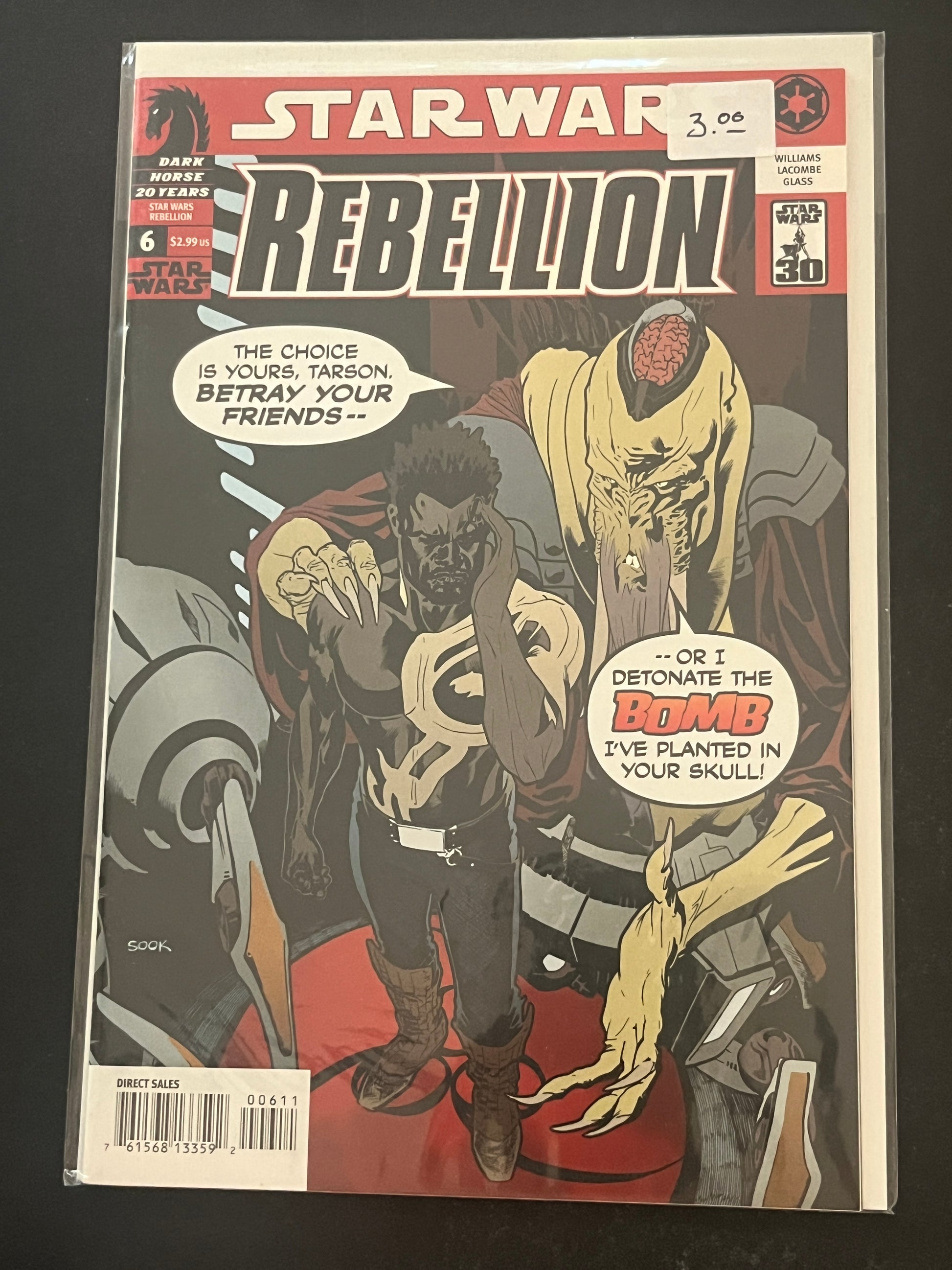 Star Wars Rebellion 6 NM