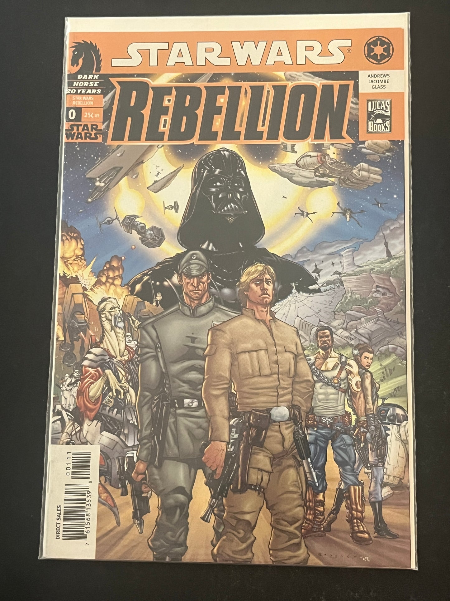 Star Wars Rebellion 0 NM