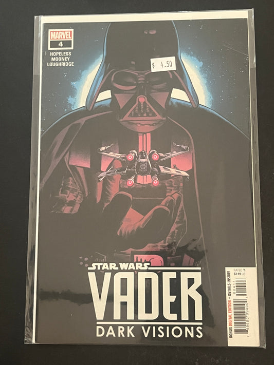 Star Wars Vader Dark Visions 4 NM