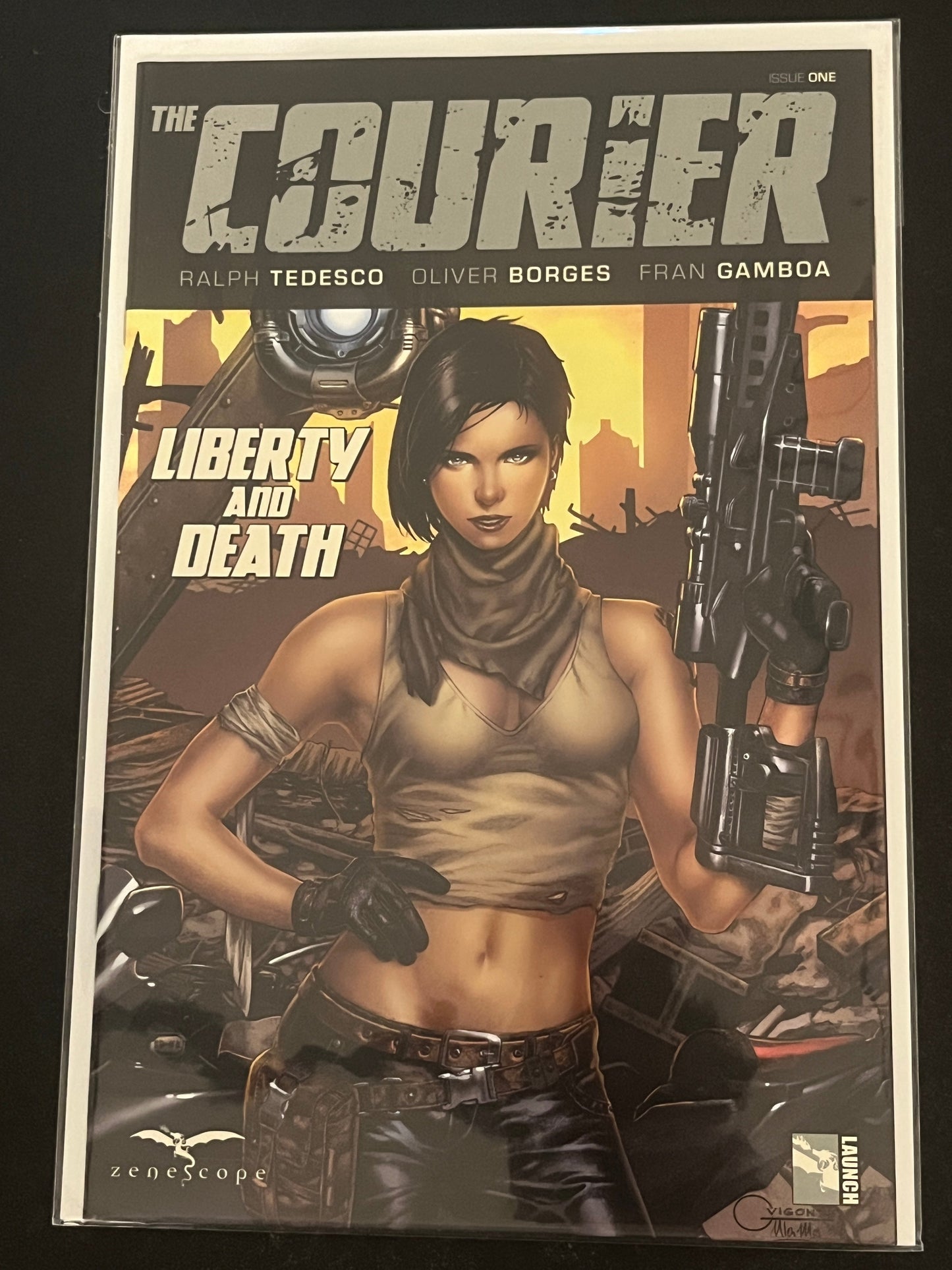 Courier 1 High grade