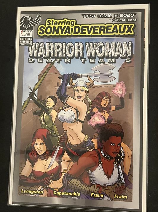 Warrior Woman Death Team 5 1 NM