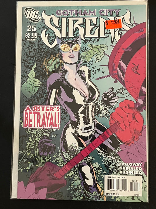 Gotham City Sirens 25 High Grade
