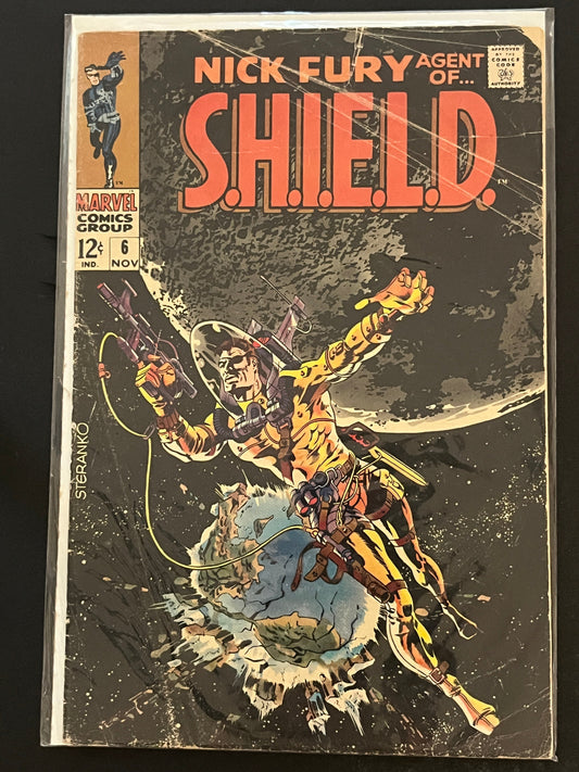 Nick Fury Agent of S.H.I.E.L.D 6 Low Grade