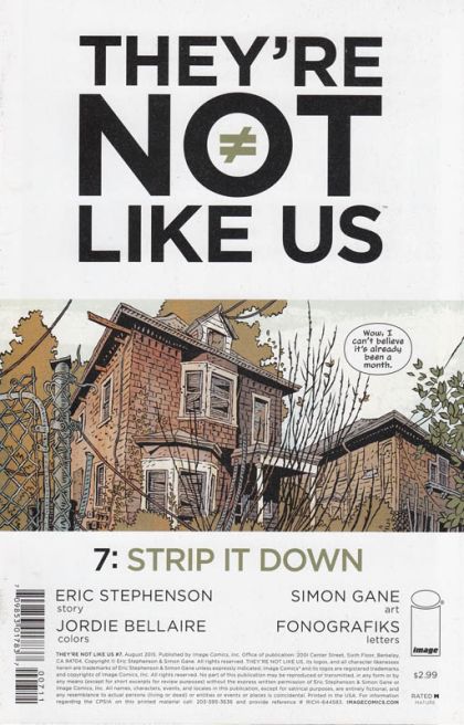 They're Not Like Us 7 NM