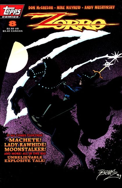 Zorro (Topps Comics) 8 NM