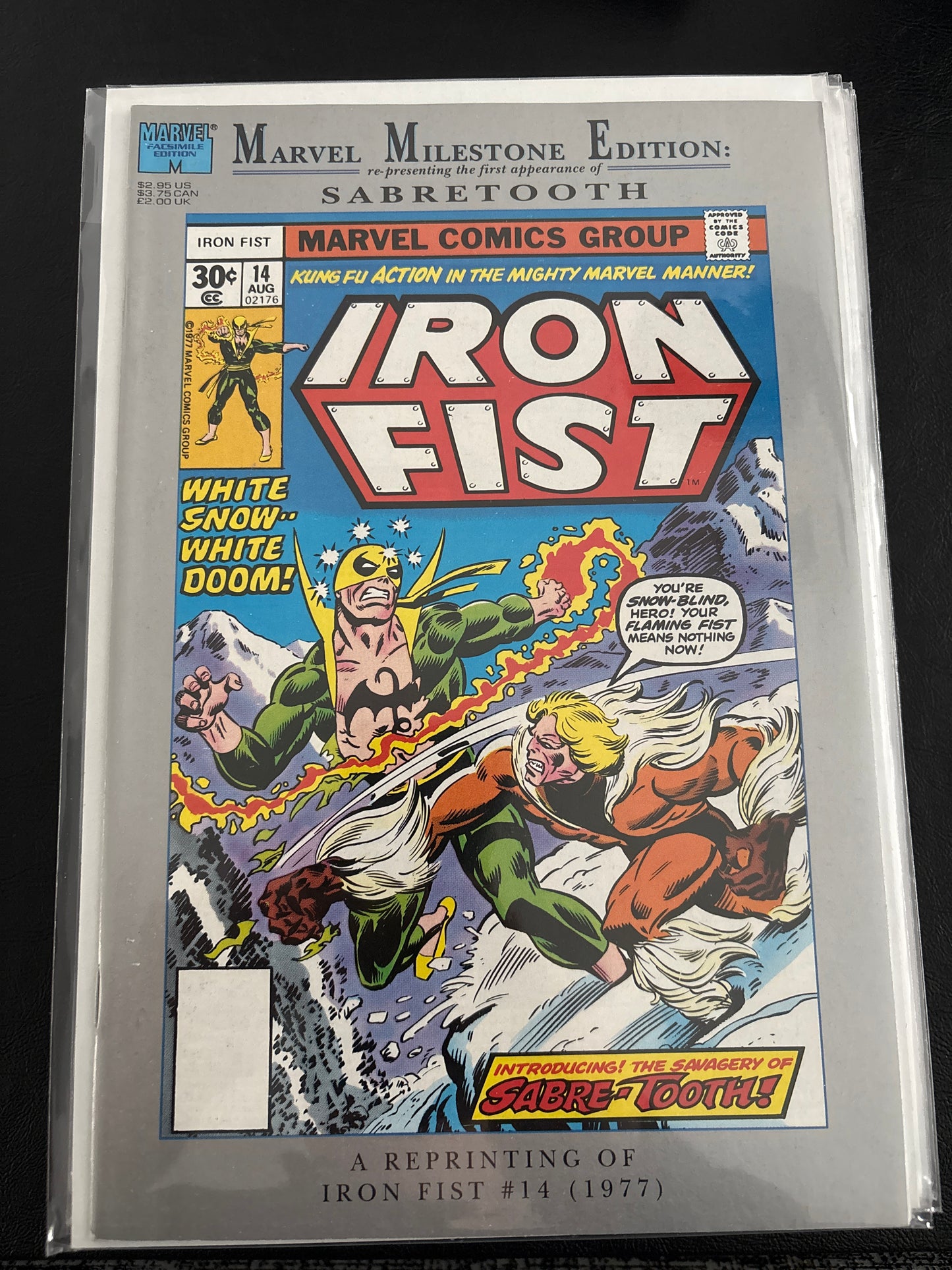 Marvel Milestone Edition: Iron Fist 14 VF-