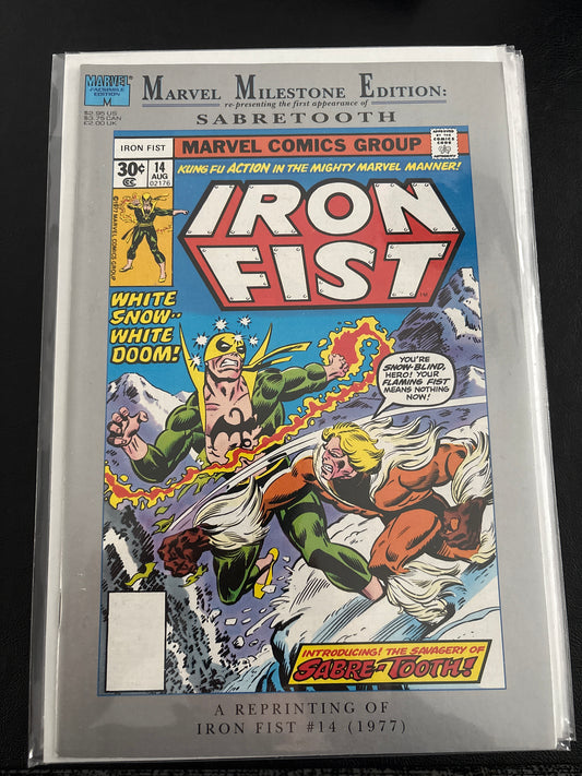 Marvel Milestone Edition: Iron Fist 14 VF-