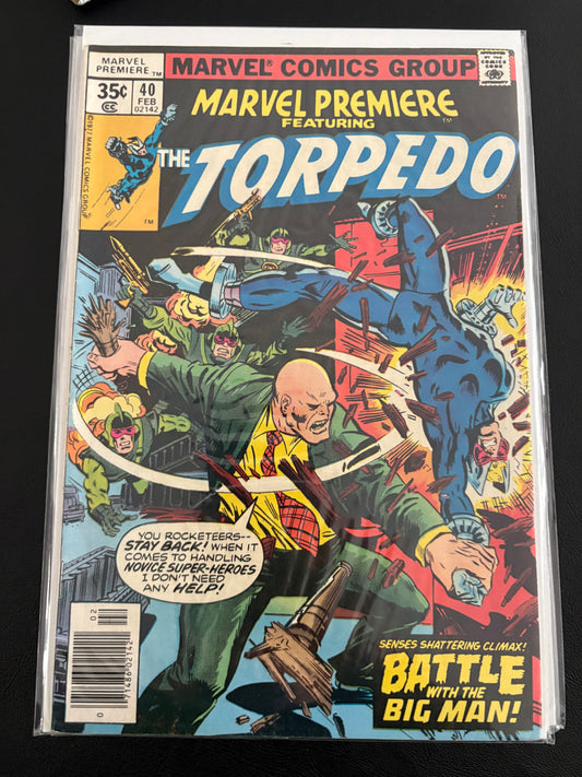 Marvel Premiere: The Torpedo 40 Fine