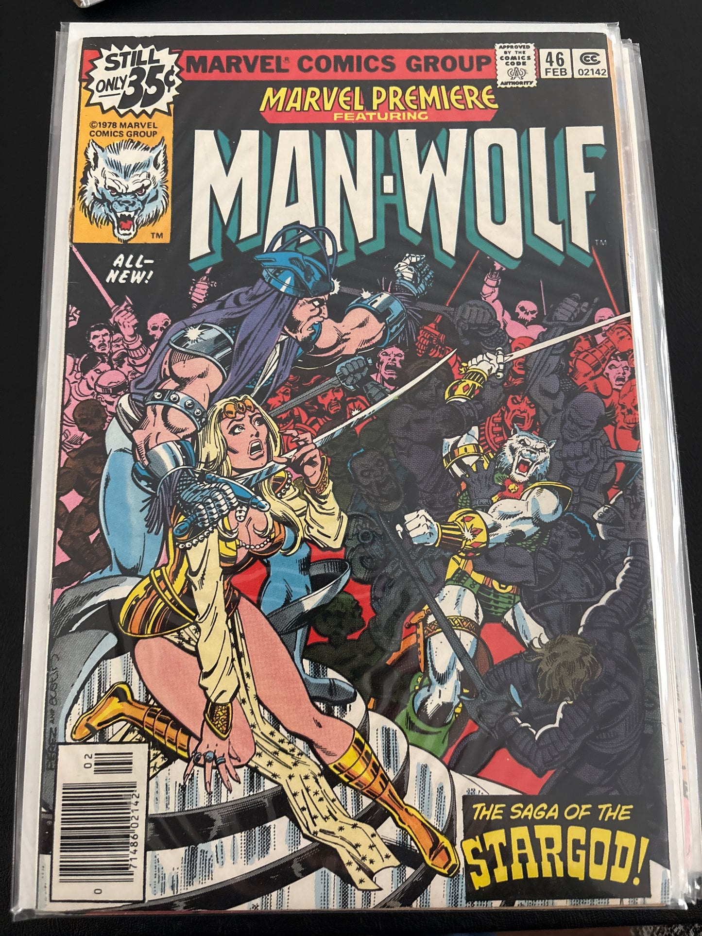 Marvel Premiere: Man-Wolf 46 F