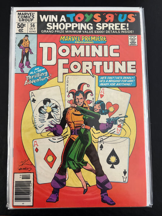 Marvel Premiere: Dominic Fortune 56 VF-