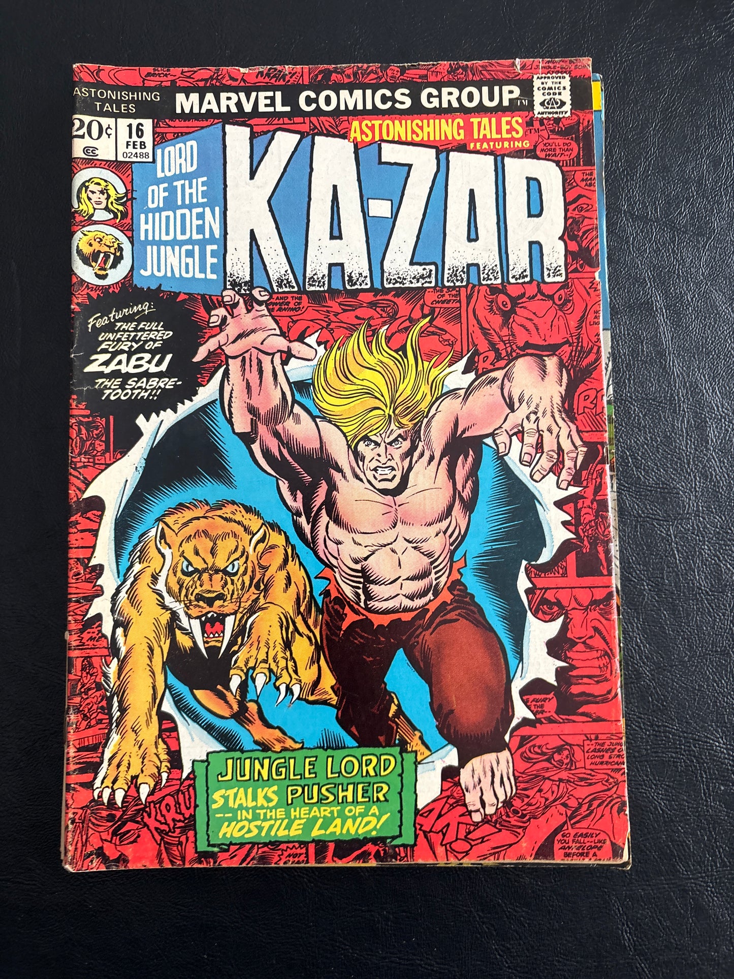 Astonishing Tales 16 VG-