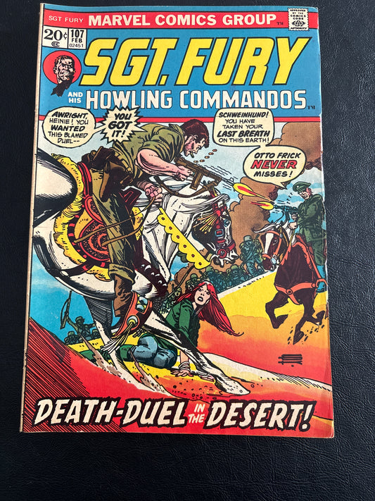 Sgt. Fury and His Howling Commandos 107 VG/F