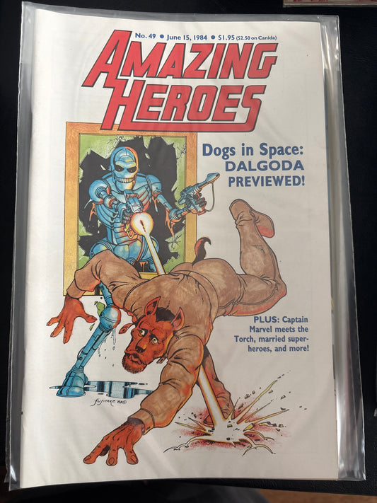 Amazing Heroes 49 VF/NM