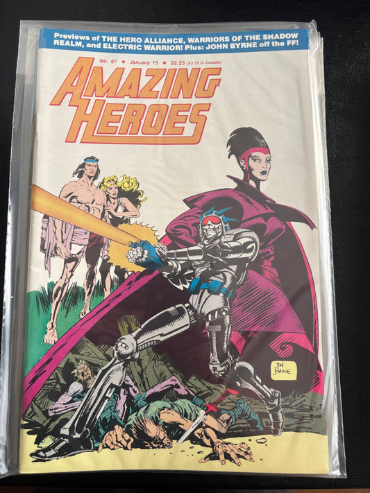 Amazing Heroes 87 VF/NM