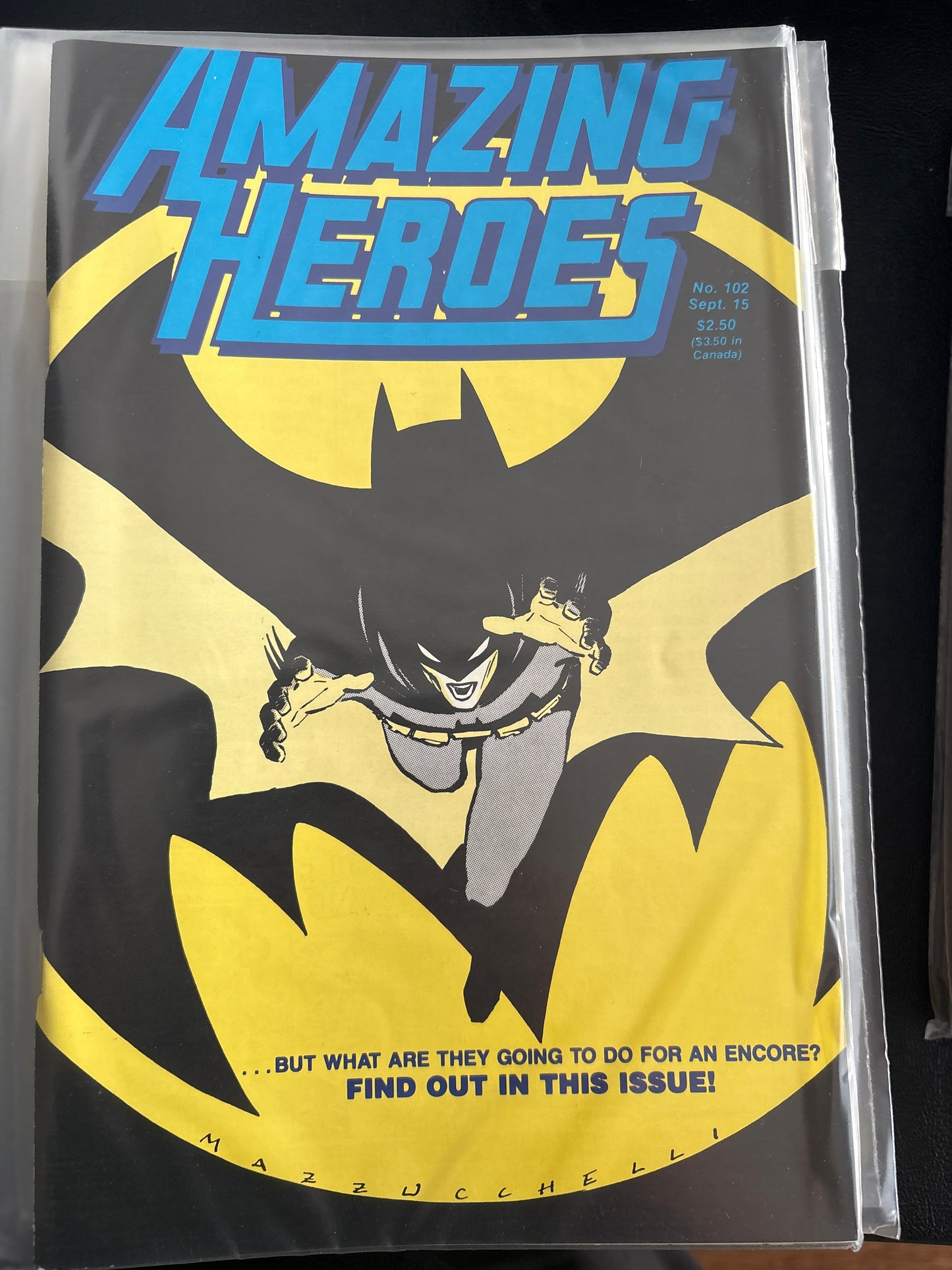 Amazing Heroes 102 VF/NM