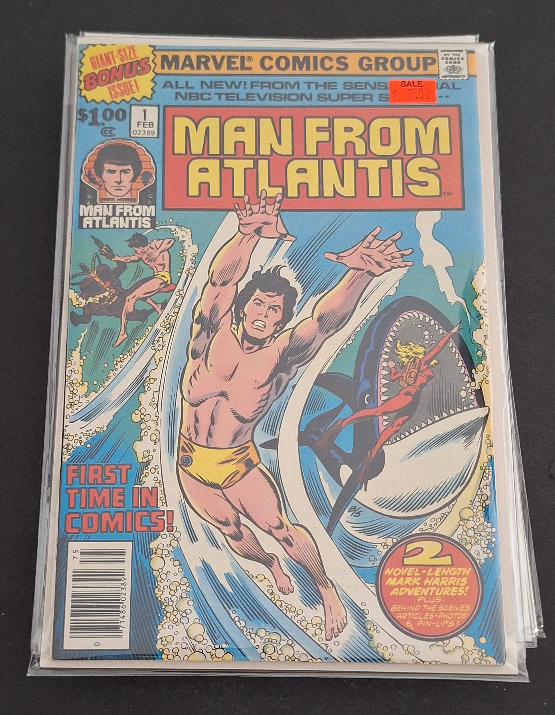 Man from Atlantis 1 VF+