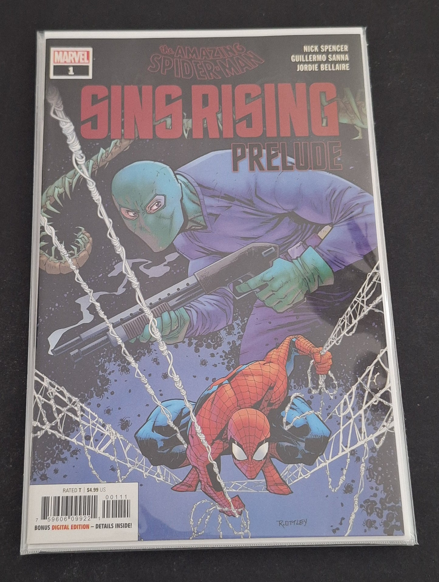 The Amazing Spider-Man: Sins Rising Prelude 1 NM