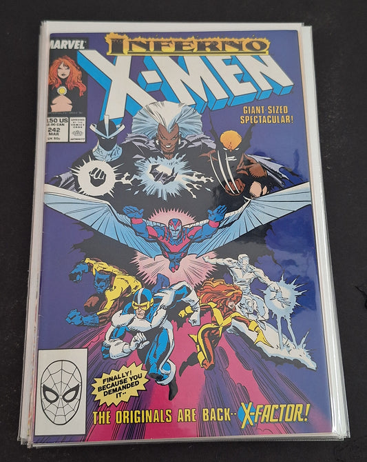 Uncanny X-Men 242 FN/VF