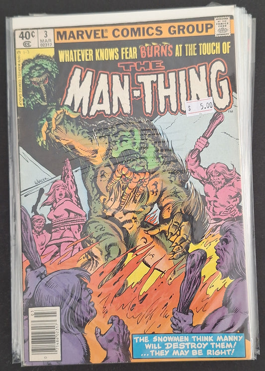 Man-Thing 3 VG