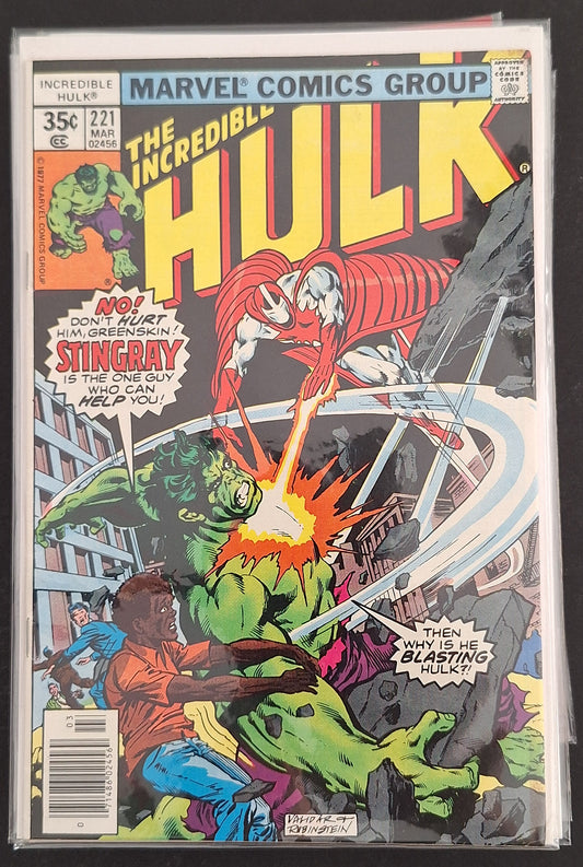The Incredible Hulk 221 F