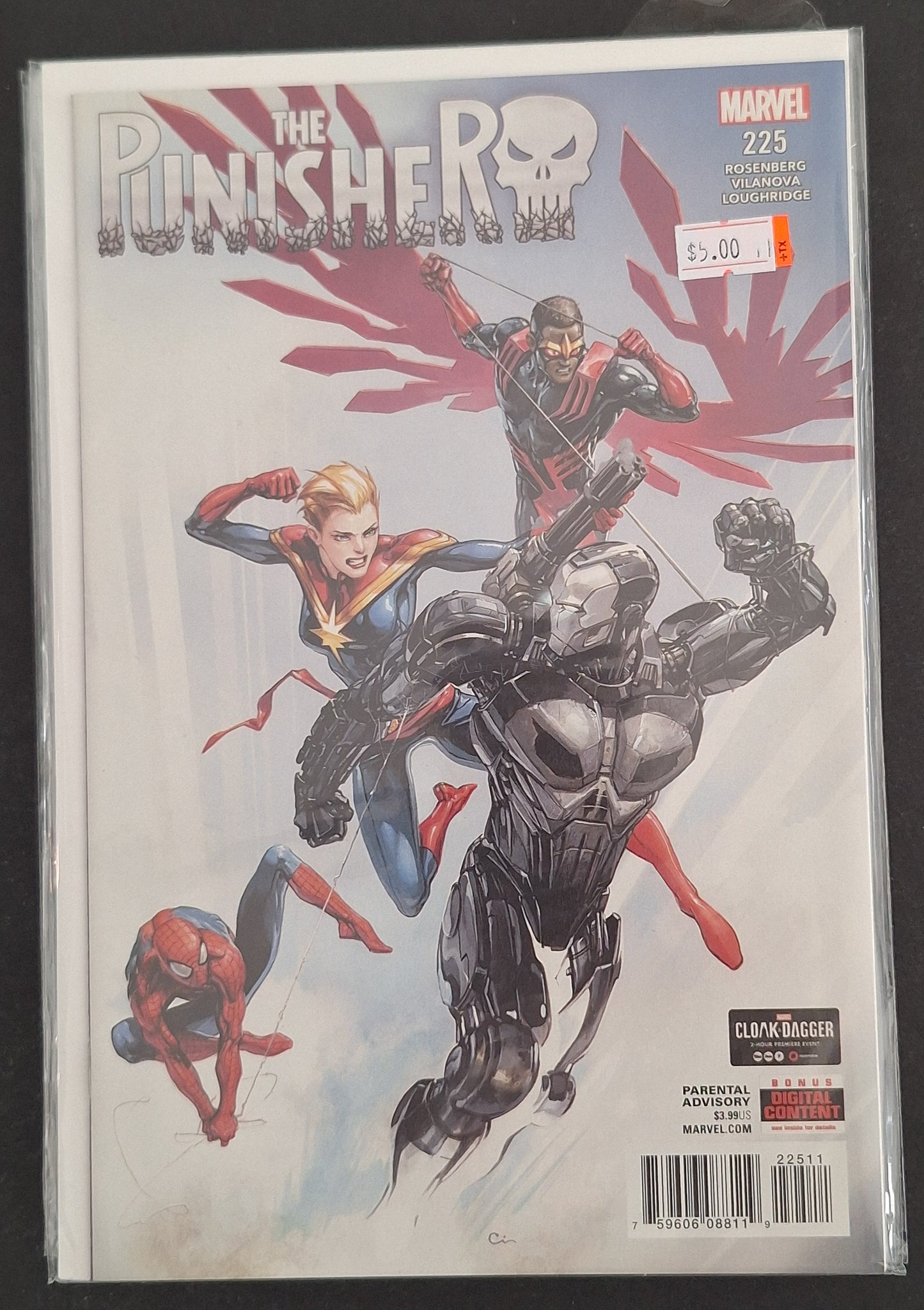 The Punisher (2016) 225 NM