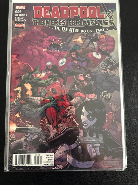 Deadpool & the Mercs for Money Vol. 2 (2016) 9 NM