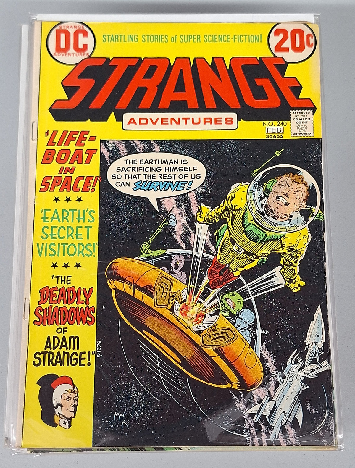 Strange Adventures 240 VG/FN