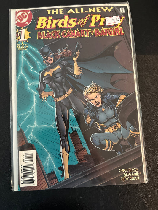 Birds of Prey (All-New): Black Canary/Batgirl 1 VF