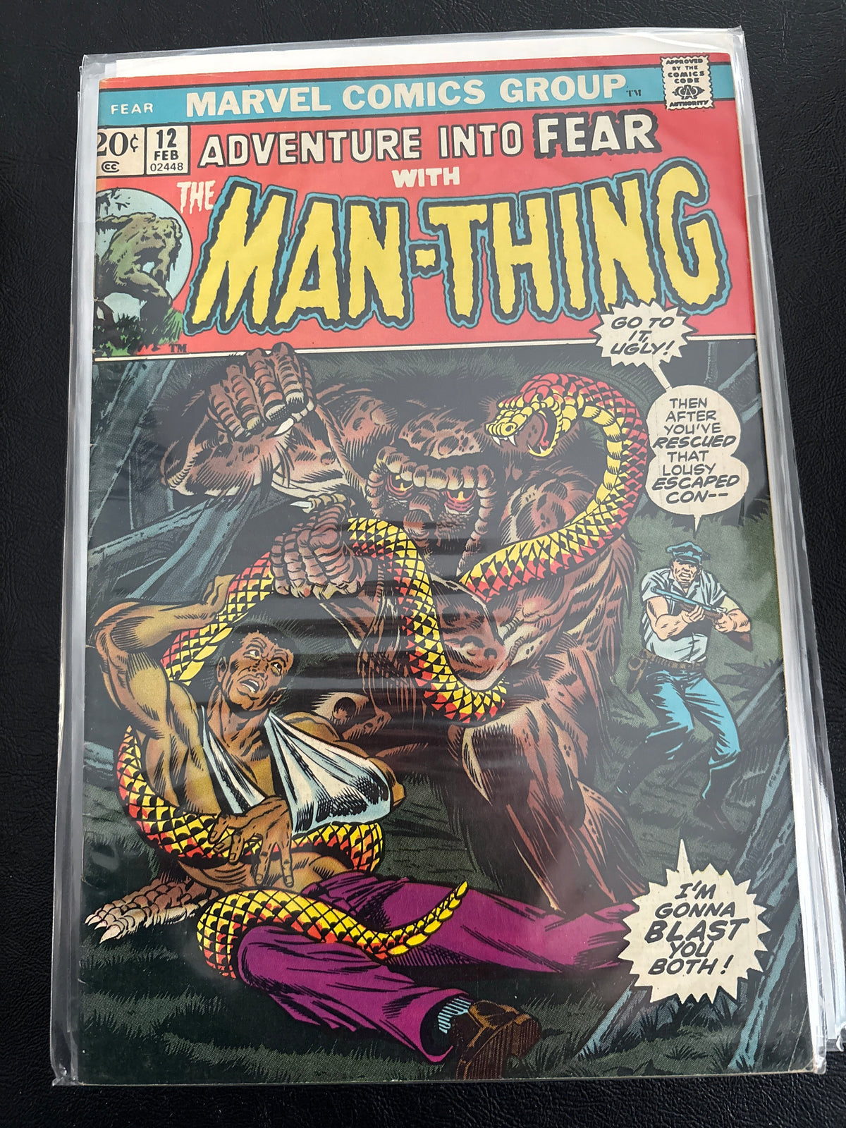 Adventure into Fear 12 F/VF