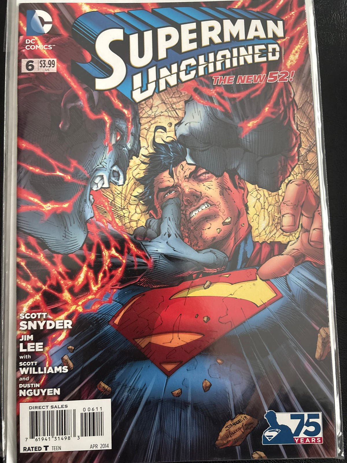 Superman Unchained 6 VF/NM